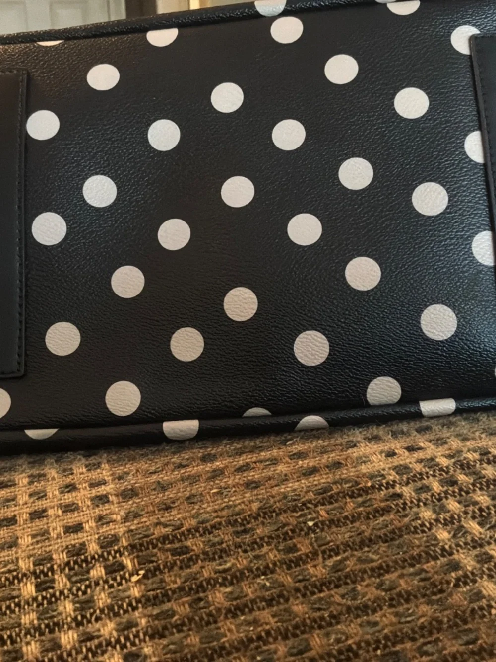 KATE SPADE BLACK/BLUSH  TOTE